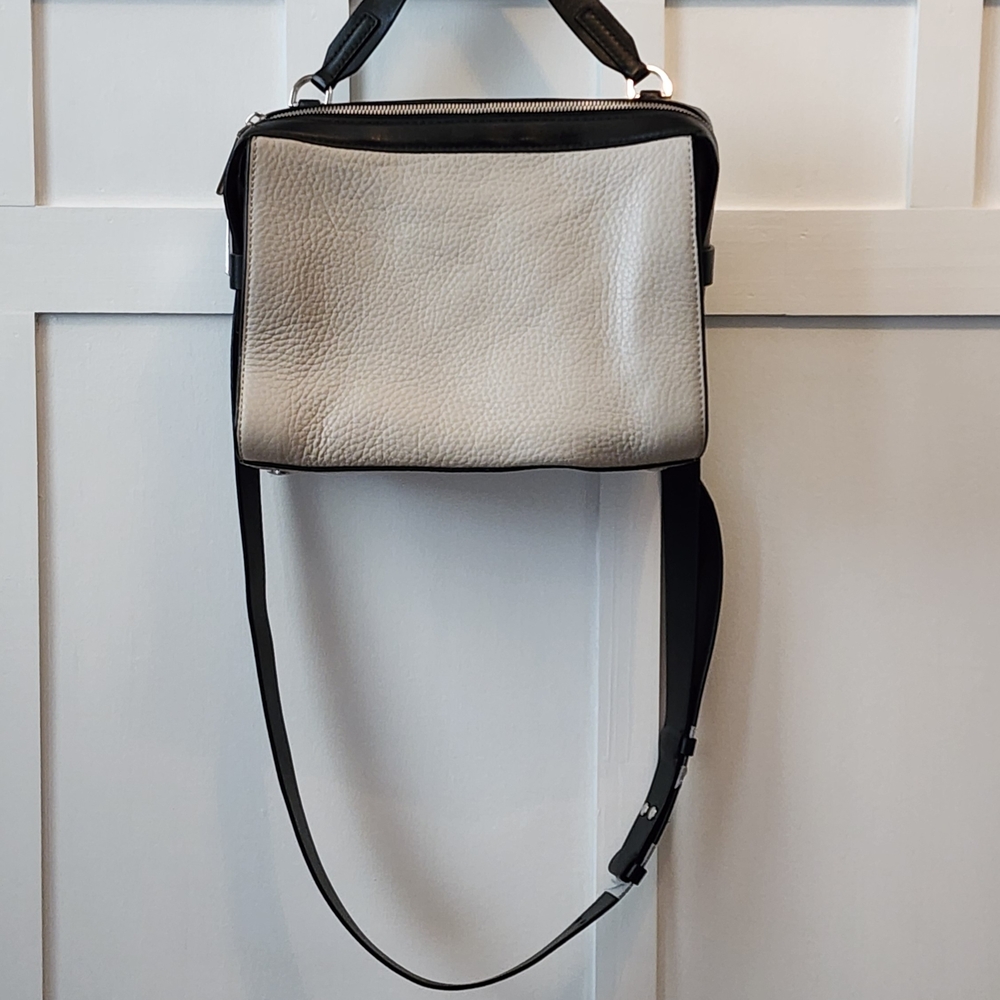 Coach Black and Gray Crossbody Bag